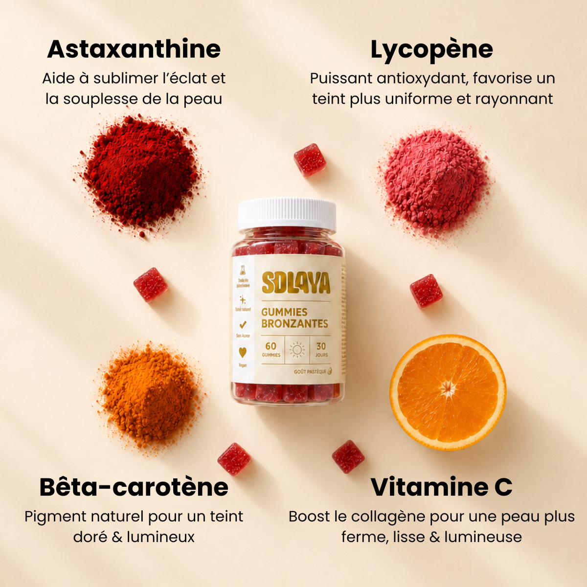 Gummies Bronzantes